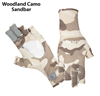 Simms BugStopper SunGlove Woodland Camo Sandbar